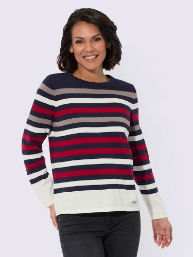 Pull en tricot fin pur coton - Collection L - Modalova