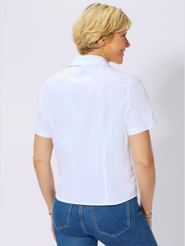 Chemisier 50% coton - Collection L - Modalova