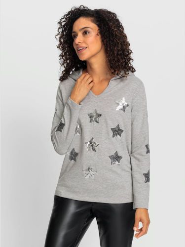 Sweatshirt à capuche 93% coton - Witt - Modalova