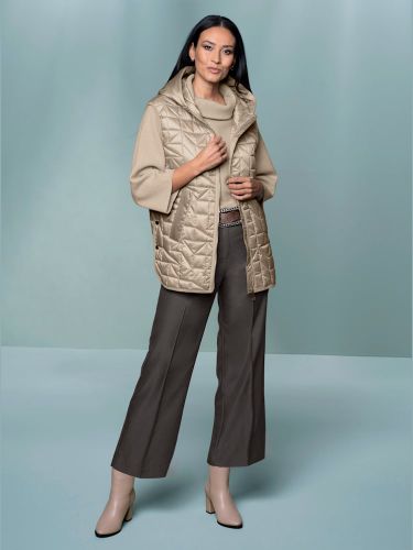 Pull à manches 3/4 large col à revers - Witt - Modalova