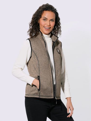 Gilet polaire polaire et maille - Collection L - Modalova
