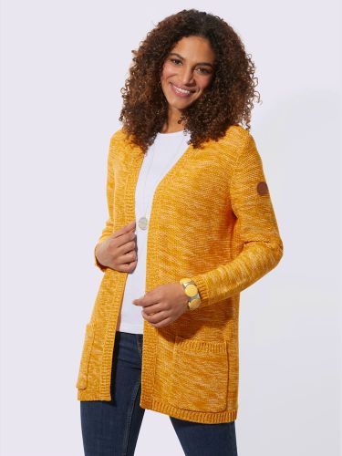 Veste en tricot 54% coton - Collection L - Modalova