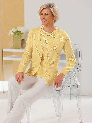 Veste en tricot ajouré ajouré - Witt - Modalova