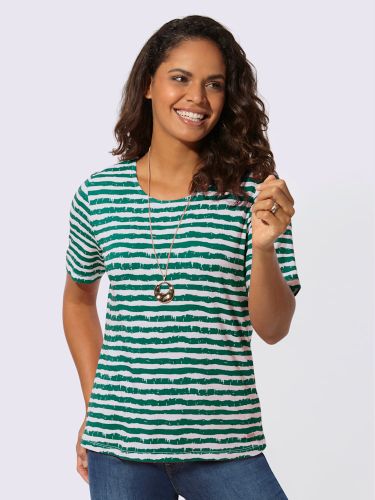 T-shirt rayé viscose - Collection L - Modalova