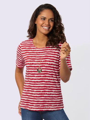 T-shirt rayé viscose - Collection L - Modalova