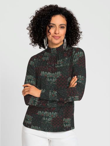 T-shirt à col montant viscose - Witt - Modalova