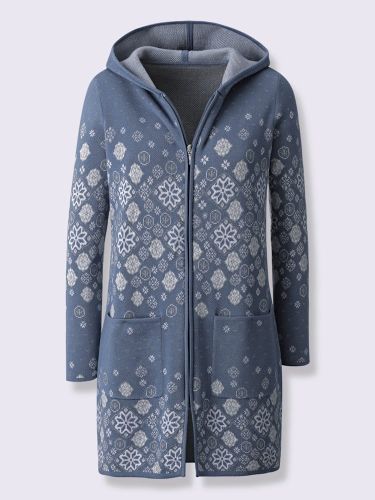 Veste longue en tricot qualité coton - Witt - Modalova