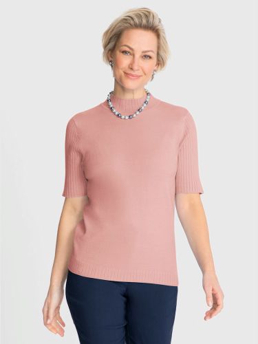 Pull à manches courtes 50% viscose - Witt - Modalova
