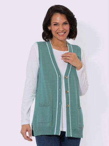 Gilet en tricot sans manches - Collection L - Modalova