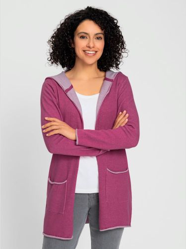 Veste longue en tricot certifié gots - Witt - Modalova