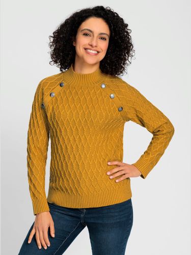Pull à col montant 50% coton - Witt - Modalova