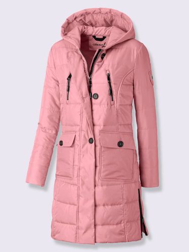 Manteau matelassé glissière latérale pour une plus grande liberté de mouvement - Collection L - Modalova