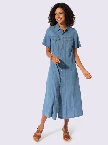 Robe en jean pur coton - Collection L - Modalova