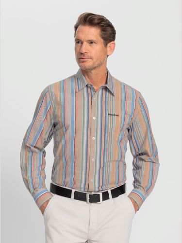 Chemise à manches longues repassage superflu - Marco Donati - Modalova