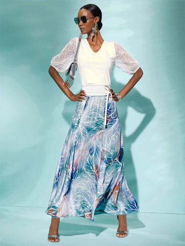 T-shirt à manches courtes 48% modal - Creation L - Modalova