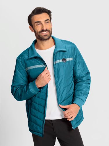 Veste matelassée piquage tendance - Marco Donati - Modalova