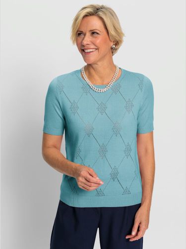 Pull encolure ronde ajouré - Witt - Modalova