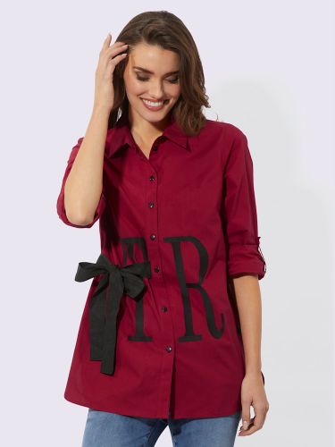 Chemisier long 50% coton - Witt - Modalova