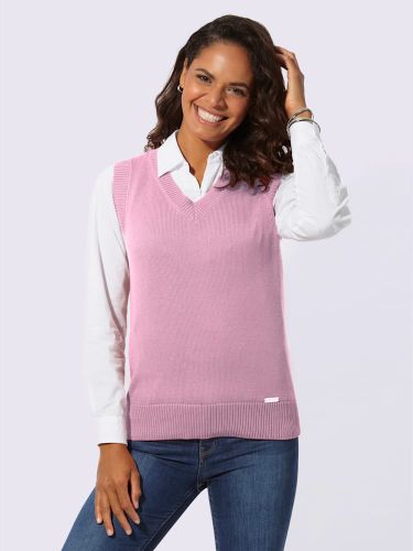 Débardeur en tricot 50% coton - Collection L - Modalova