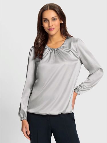 Chemisier en satin polyester recyclé - Fair Lady - Modalova