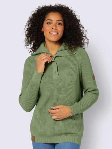 Pull en tricot 50% coton - Collection L - Modalova