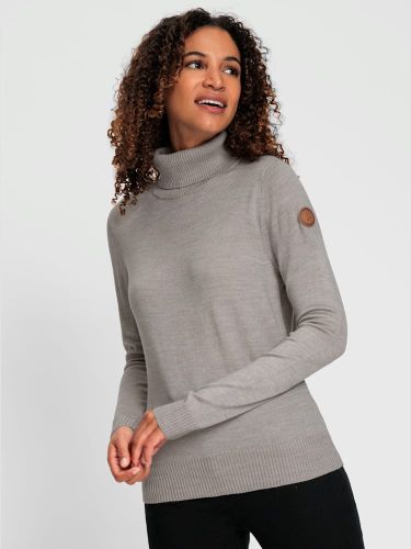 Pull à col roulé doux et moelleux - Collection L - Modalova