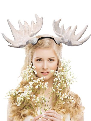 Bandeau Coiffure Corne De Cerf Carnaval Bandeau En Plastique Pour Femmes Accessoires De Cheveux Déguisement - milanoo.com - Modalova
