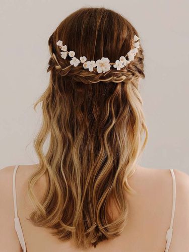 Coiffes de mariage Peigne Métal Accessoires de cheveux de mariée - milanoo.com - Modalova