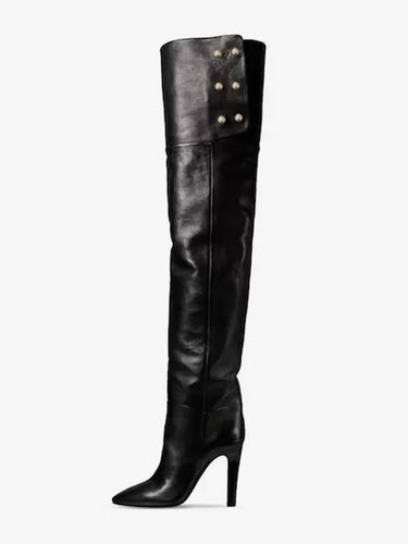 Cuissardes Chaussures Bottes À Bout Pointu Talon Aiguille - milanoo.com - Modalova