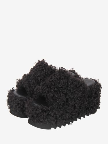 Sandales gothiques Lolita à bout rond en cuir PU style Lolita à talon épais chaussures d'été - milanoo.com - Modalova