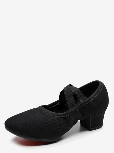 Chaussures de danse classique noires à bout fermé - milanoo.com - Modalova