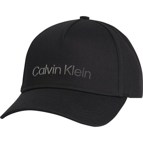 Casquette ajustable noire en coton - Calvin Klein Maroquinerie - Modalova