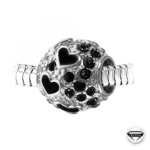 Charm perle orné de cristaux de Bohème par SC Crystal - So Charm Bijoux - Modalova