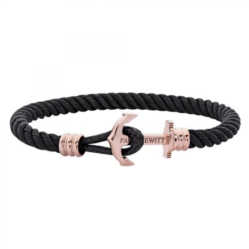 Bracelet Paul Hewitt PH-PHL-N-R-B - Bracelet Ancre Simple IP Rose / Nylon - Paul Hewitt Bijoux - Modalova