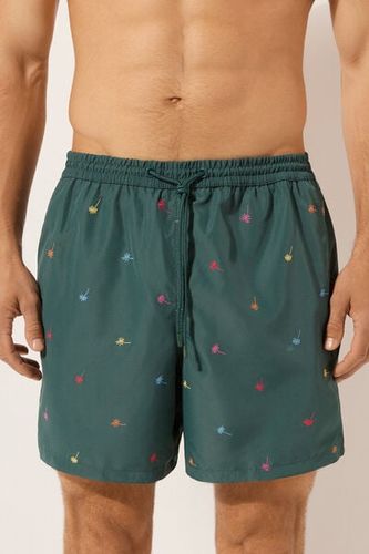 Men’s Patterned Swimming Trunks Formentera Man Size XL - Calzedonia - Modalova