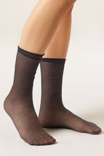 Sheer Short Socks Woman Size TU - Calzedonia - Modalova