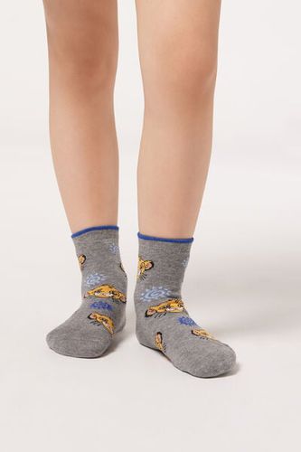 Kids’ Disney Patterned Short Socks Unisex Size 37-39 - Calzedonia - Modalova