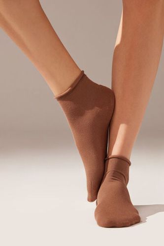 Cuffless Short Socks in Cotton Woman Size 36-38 - Calzedonia - Modalova