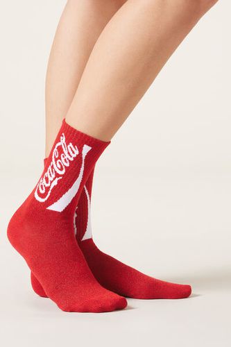 Red Coca-Cola Socks Woman Red Size TU - Calzedonia - Modalova