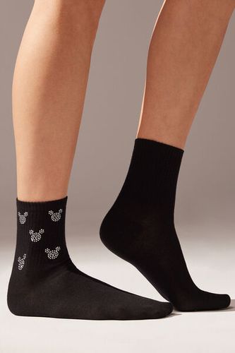 Studded Minnie Disney Short Socks Woman Size TU - Calzedonia - Modalova