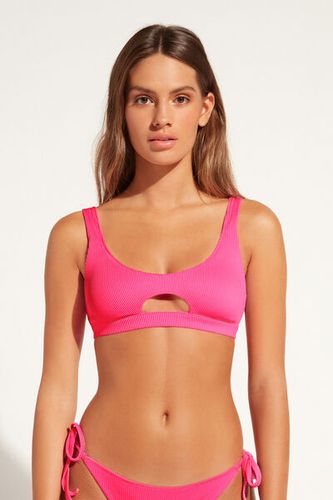 Tank Style Swimsuit Top New York Woman Pink Size 3 - Calzedonia - Modalova
