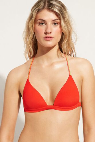 Padded Triangle Swimsuit Top Berlino Woman Red Size 4 - Calzedonia - Modalova