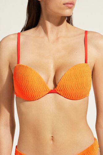 Padded Push-Up Swimsuit Top Mykonos Woman Size 5 - Calzedonia - Modalova