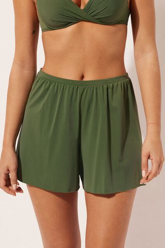 Soft Touch Shorts Woman Green Size S - Calzedonia - Modalova