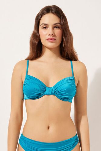 Balconette Swimsuit Top Shiny Satin Woman Size 4 - Calzedonia - Modalova