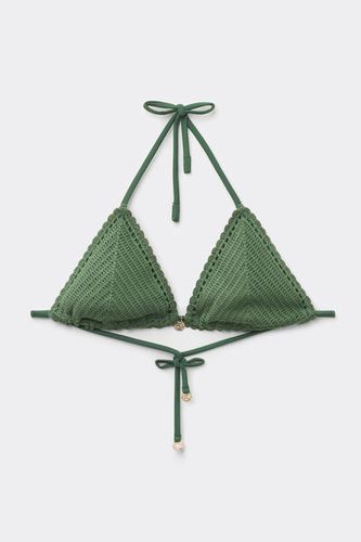 Triangle Swimsuit Top Classic Crochet Woman Size 2 - Calzedonia - Modalova