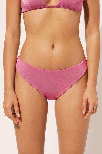 Swimsuit Bottoms Golden Gleam Woman Pink Size S - Calzedonia - Modalova