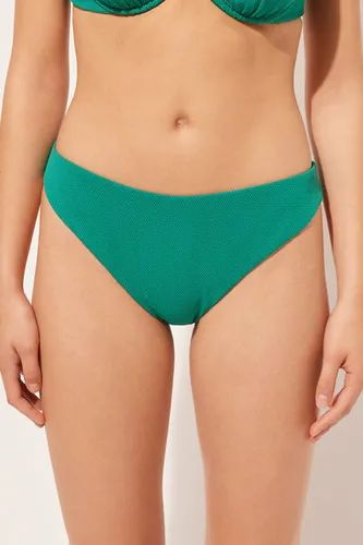 Swimsuit Bottoms Classic Piquet Woman Green Size XL - Calzedonia - Modalova