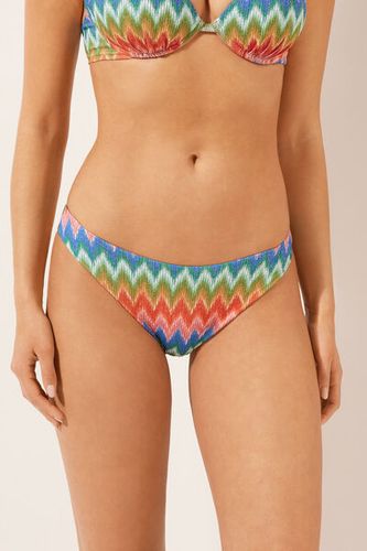 Swimsuit Bottoms Elegant Chevron Woman Size L - Calzedonia - Modalova