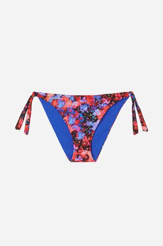 Tied Swimsuit Bottom Blurred Flowers Woman Size L - Calzedonia - Modalova